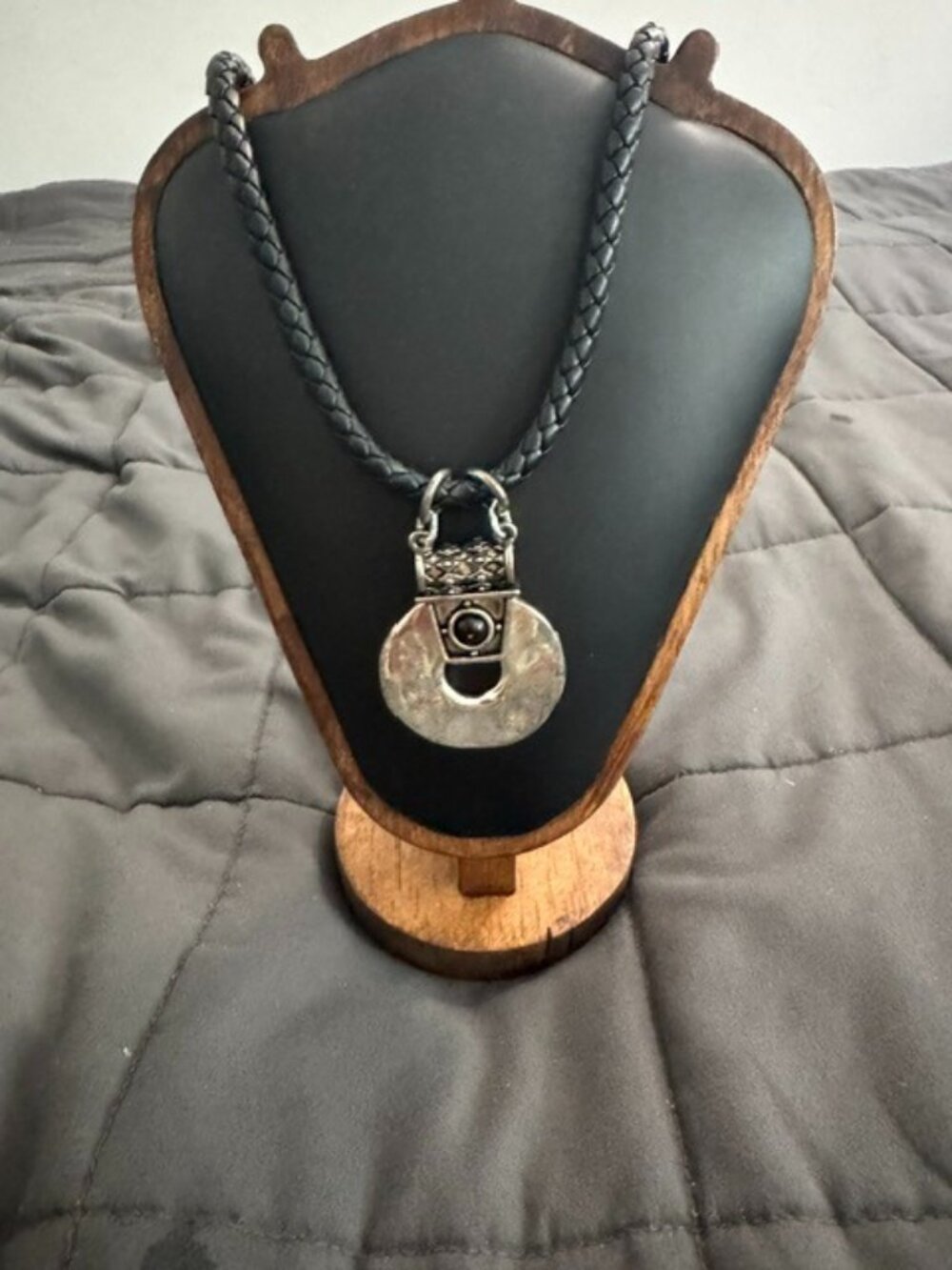 Medallion Fashion Necklace - 22" long